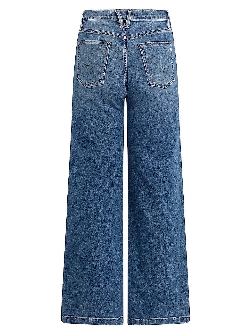 Jodie Stretch Loose-Fit Wide-Leg Jeans
