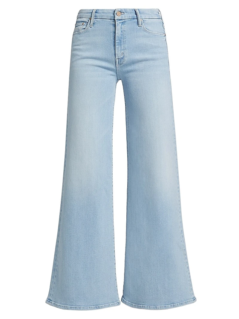 The Roller Sneak High-Rise Flared Jeans