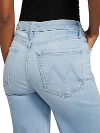 The Roller Sneak High-Rise Flared Jeans