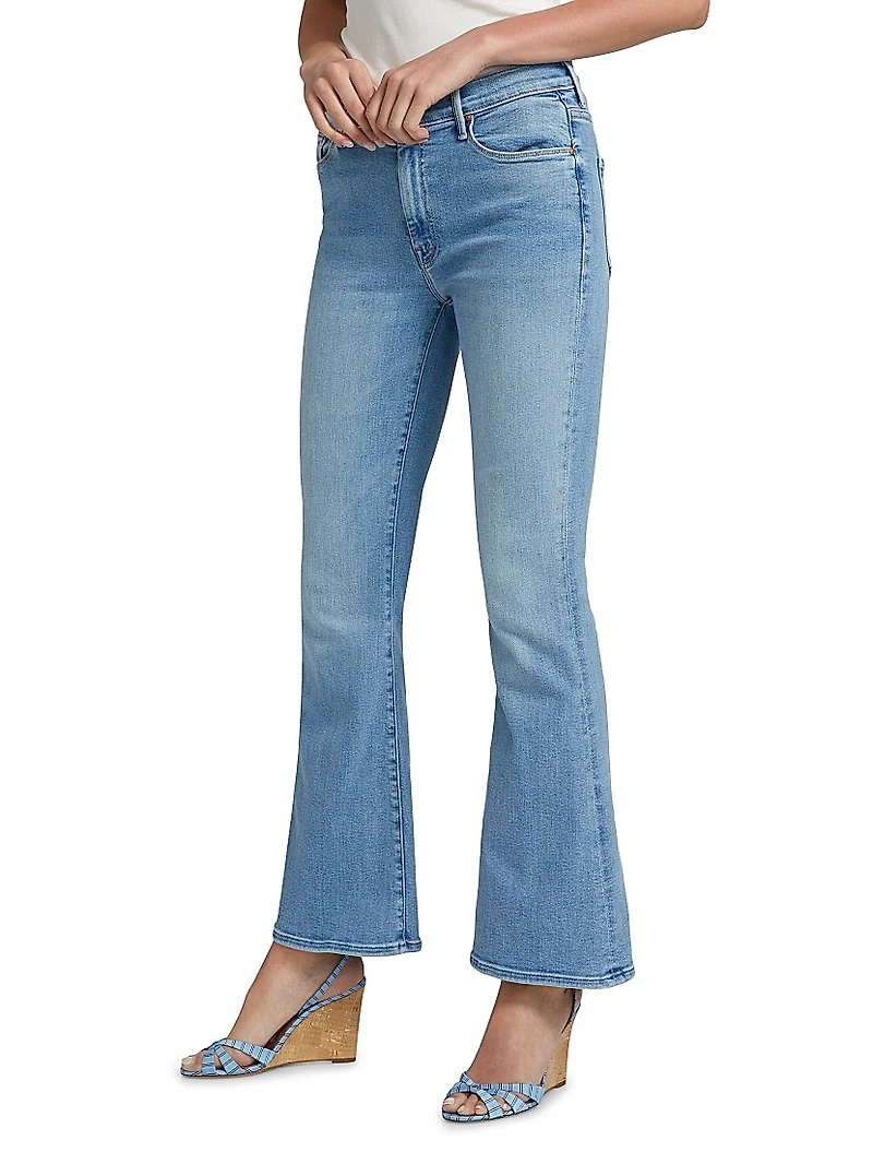 Weekender Mid-Rise Flare Ankle Jeans