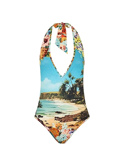 Bathing Bombshell Reversible One-Piece Swimsuit