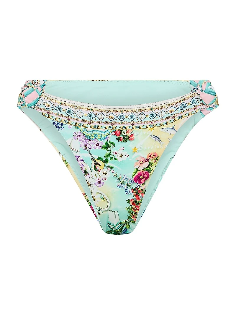 Just Coasting Ruched Bikini Bottom