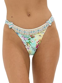 Just Coasting Ruched Bikini Bottom