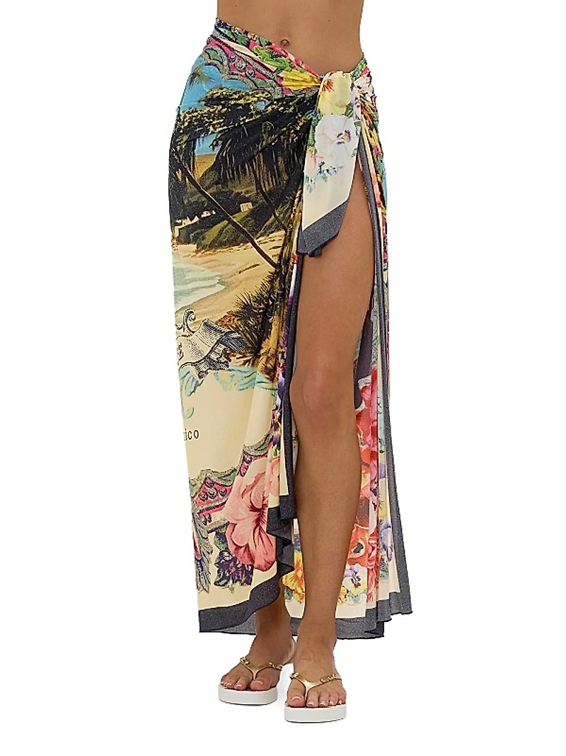 Bathing Bombshell Maxi Sarong