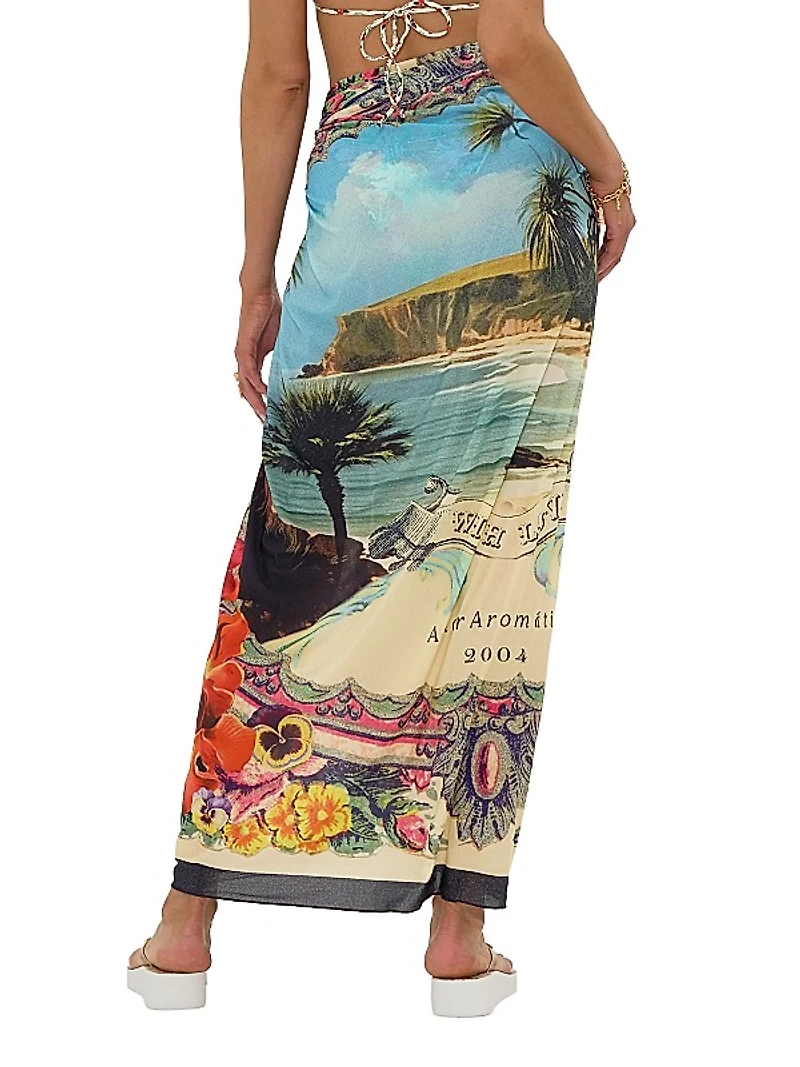 Bathing Bombshell Maxi Sarong