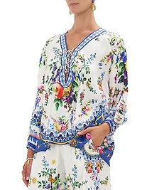 Tiles Darls Silk Blouse