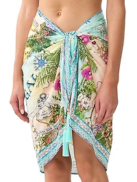 Just Coasting Short Tassel Sarong