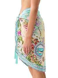 Just Coasting Short Tassel Sarong