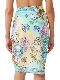 Just Coasting Short Tassel Sarong