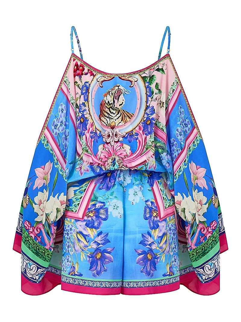 Spirit Of Santa Maria Drop-Shoulder Romper