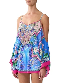 Spirit Of Santa Maria Drop-Shoulder Romper