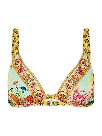 Aromatic Tiger Flower Underwire Bra
