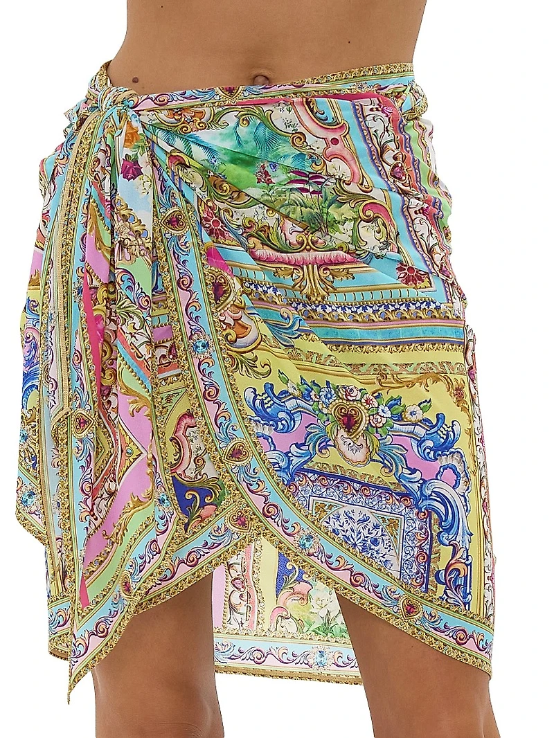 Spirit Of Santa Maria Eyelet Sarong
