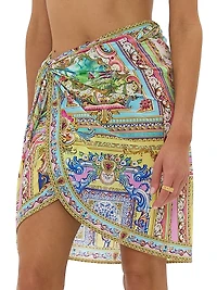 Spirit Of Santa Maria Eyelet Sarong