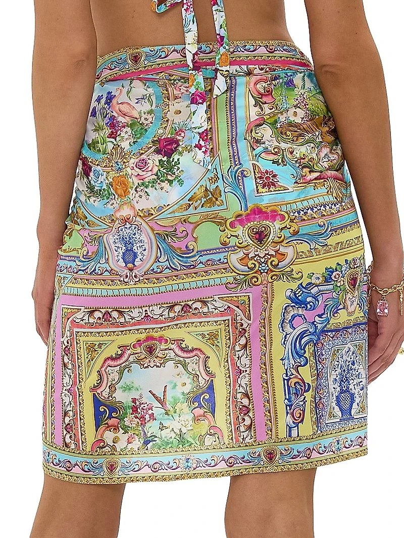 Spirit Of Santa Maria Eyelet Sarong