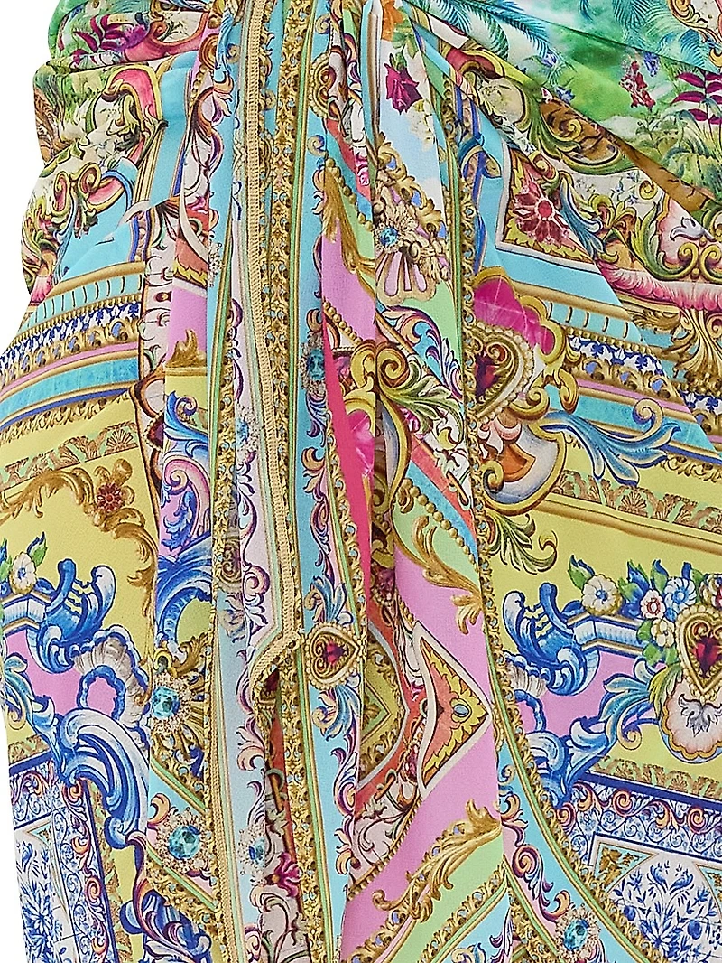 Spirit Of Santa Maria Eyelet Sarong
