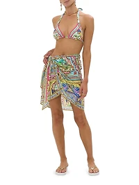 Spirit Of Santa Maria Eyelet Sarong