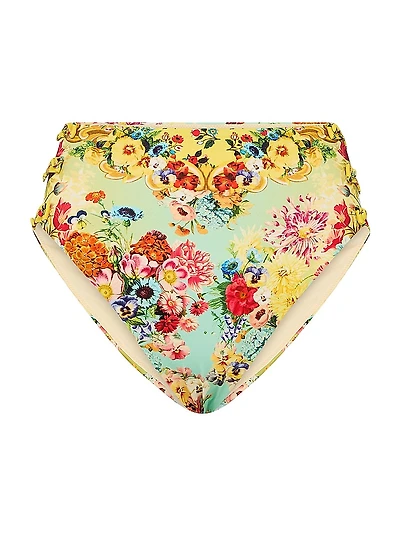 Aromatic Tiger Flower High-Waist Bottom