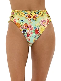 Aromatic Tiger Flower High-Waist Bottom