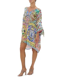Spirit Of Santa Maria Kaftan Minidress