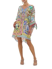 Spirit Of Santa Maria Kaftan Minidress