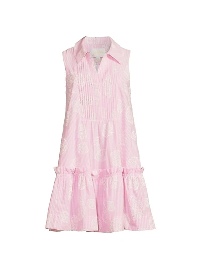 Caylinn Pintuck Minidress