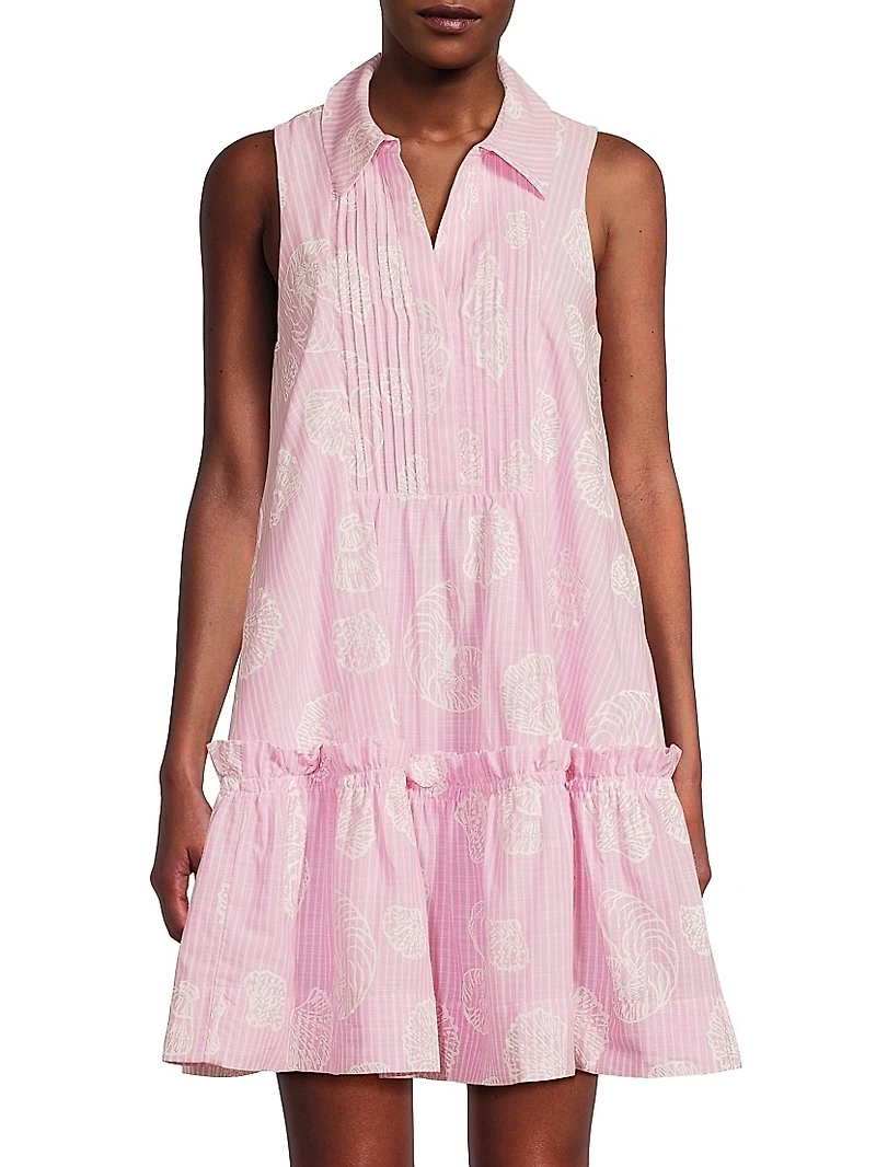 Caylinn Pintuck Minidress