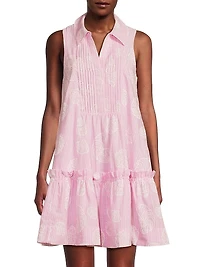Caylinn Pintuck Minidress