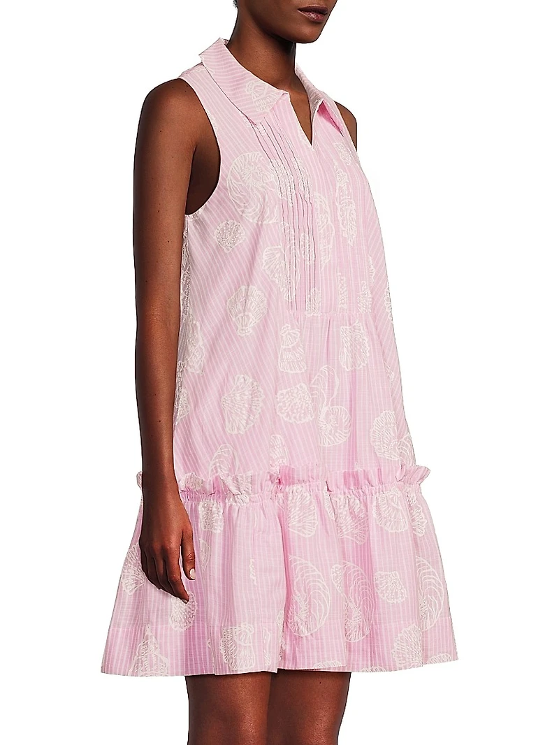 Caylinn Pintuck Minidress