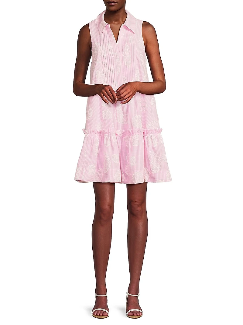 Caylinn Pintuck Minidress