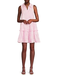 Caylinn Pintuck Minidress