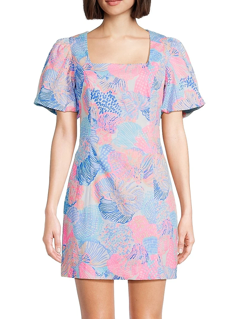 Kalinara Stretch-Cotton Skirted Romper