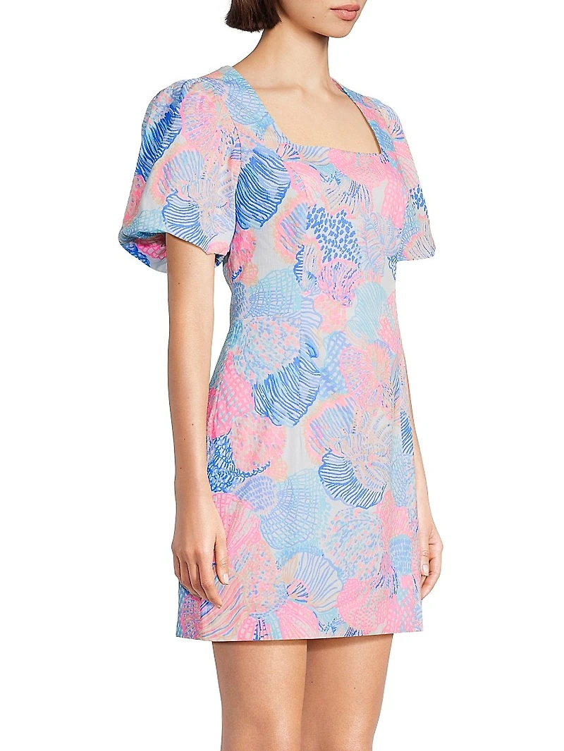 Kalinara Stretch-Cotton Skirted Romper