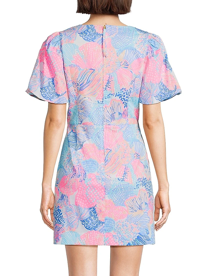 Kalinara Stretch-Cotton Skirted Romper