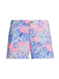 Callahan Stretch-Cotton Shorts