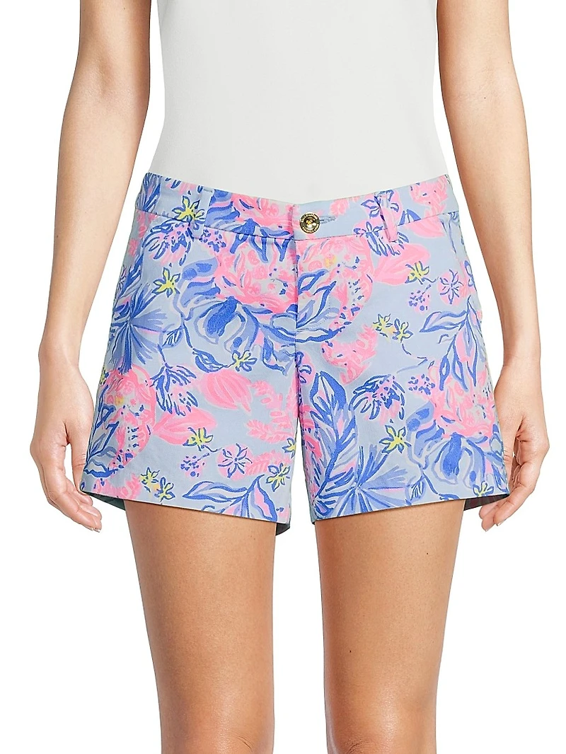Callahan Stretch-Cotton Shorts