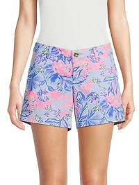 Callahan Stretch-Cotton Shorts