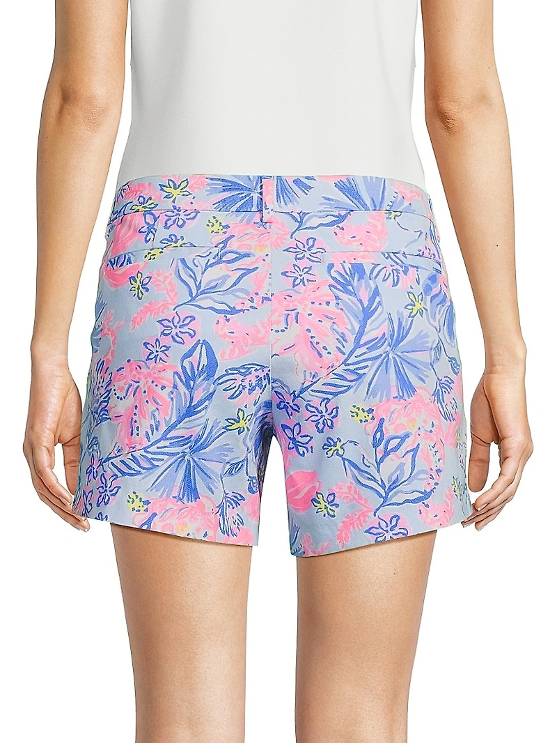 Callahan Stretch-Cotton Shorts