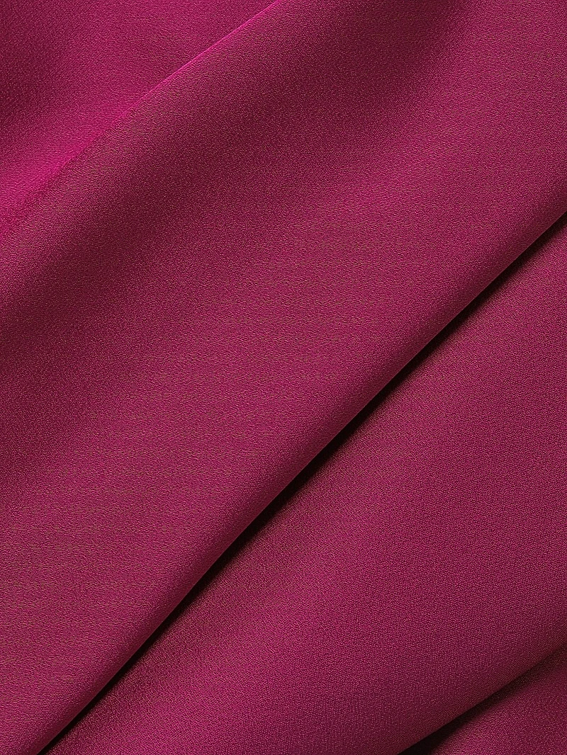 Satin Halter A-Line Gown