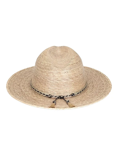 Palmero Palm Straw Fedora