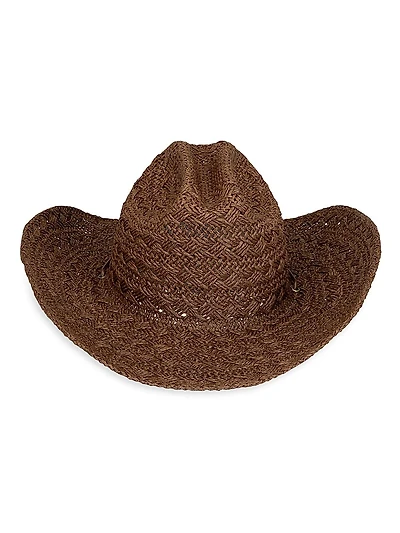 X Phoenix Woven Paper Cowboy Hat