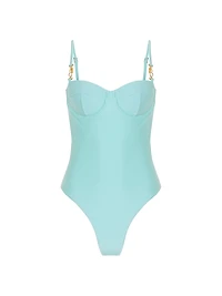 Lagoa Monogram One-Piece Swimsuit