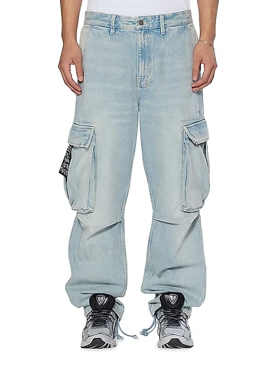 Riot Paragon Denim Cargo Pants