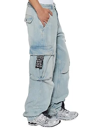 Riot Paragon Denim Cargo Pants