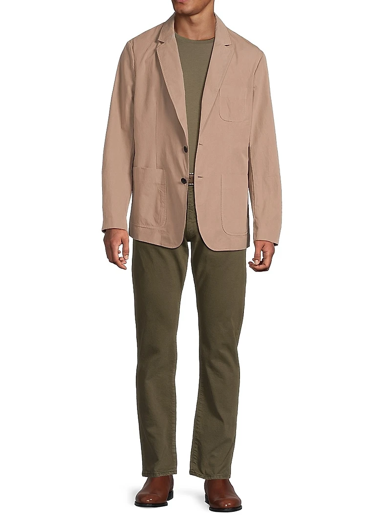 Butler Peached Cotton Blazer