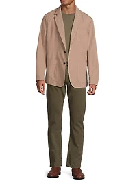 Butler Peached Cotton Blazer