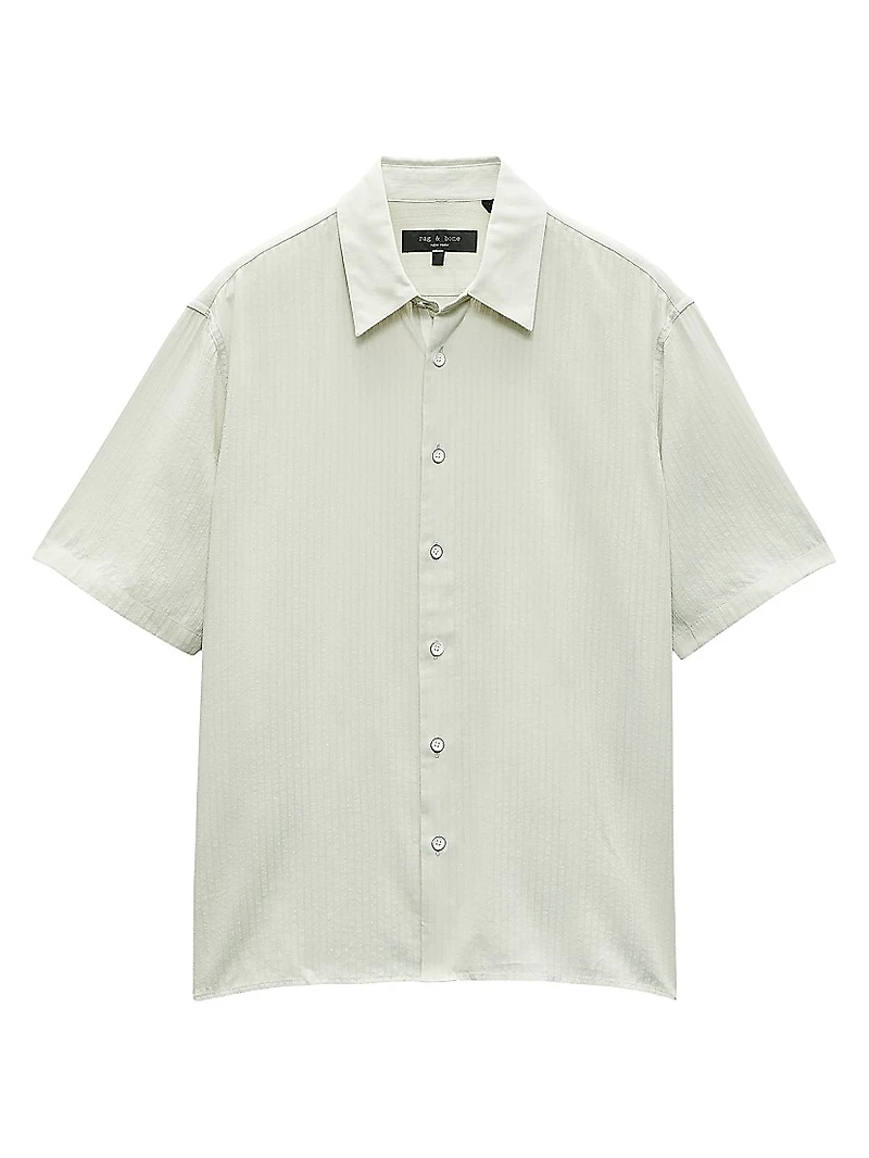 Dalton Dobby Short-Sleeve Shirt
