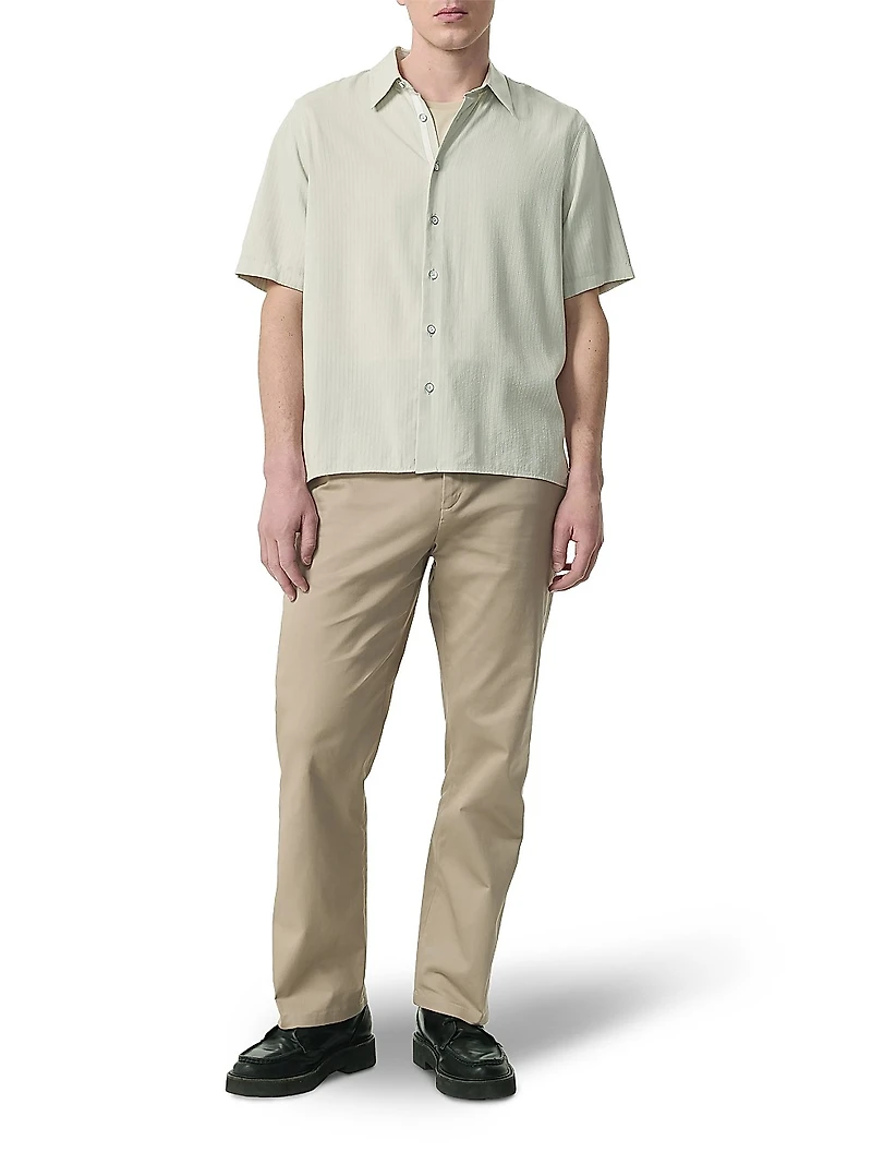 Dalton Dobby Short-Sleeve Shirt