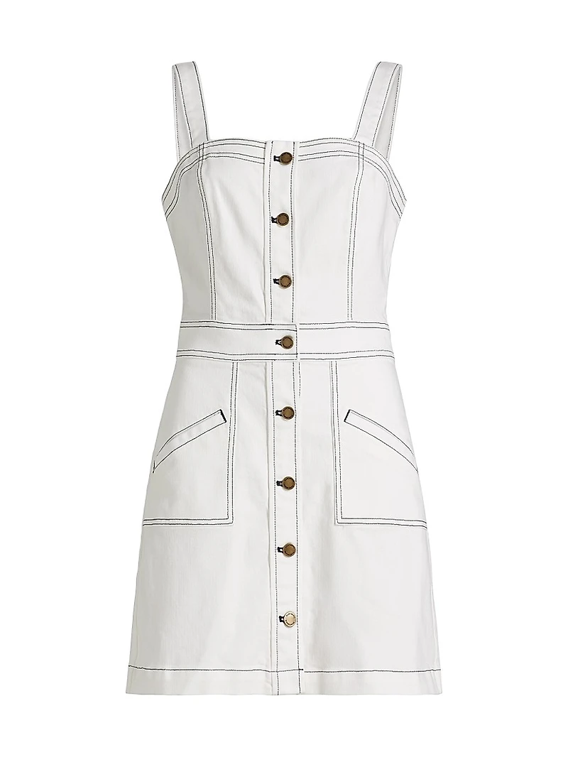 Tammy Buttoned Minidress