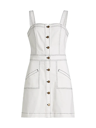 Tammy Buttoned Minidress